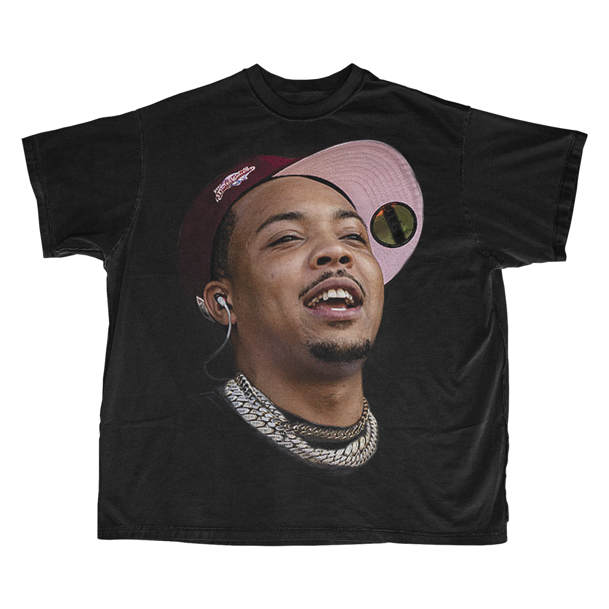 GHERBO BIG HEAD T-SHIRT (BLACK)