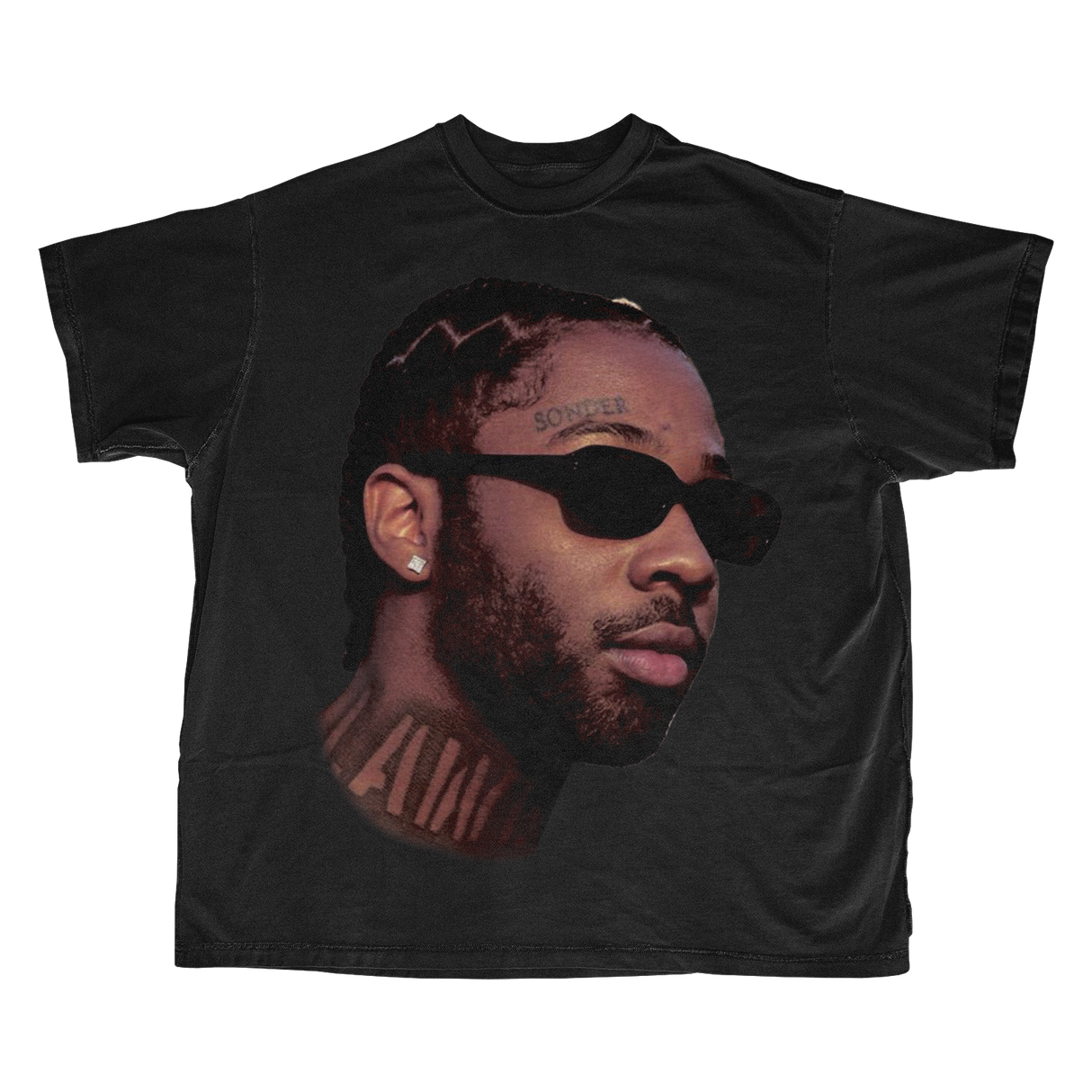 BRENT BIG HEAD T-SHIRT (BLACK)