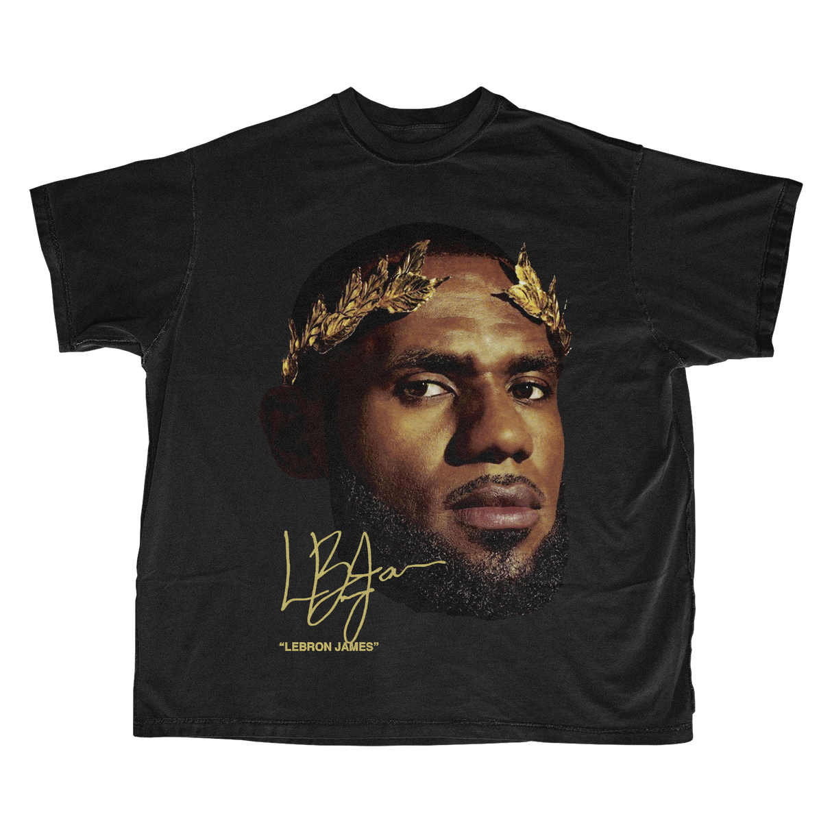 LEBRON BIG HEAD T-SHIRT (BLACK)