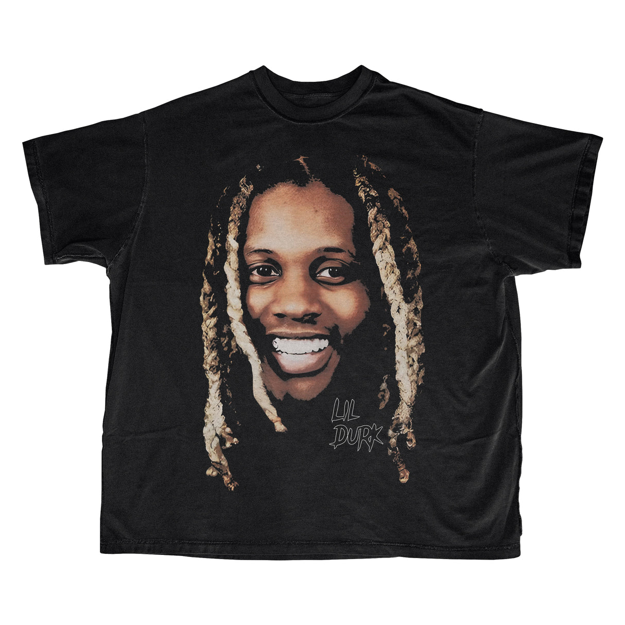 LIL DURK BIG HEAD T-SHIRT (BLACK)