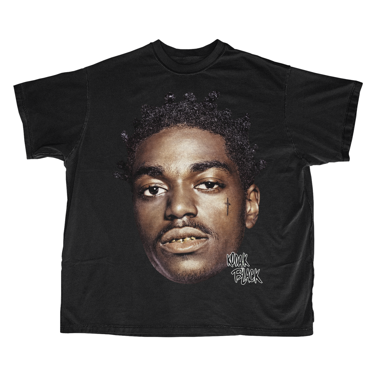 KODAK BIG HEAD T-SHIRT (BLACK)