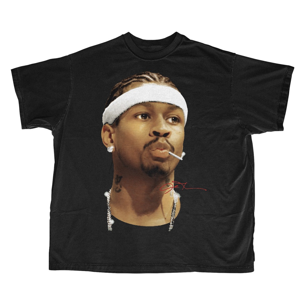 IVERSON BIG HEAD CANDY T-SHIRT (BLACK)