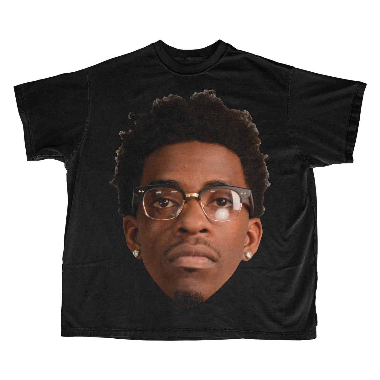 RICH HOMIE QUAN BIG HEAD T-SHIRT (BLACK)