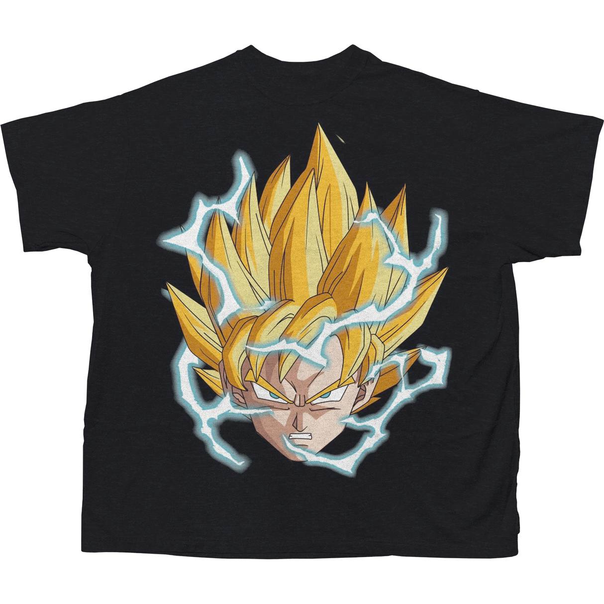 GOKU BIG HEAD T-SHIRT (BLACK)