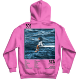 SZA SOS HOODIE (PINK)