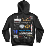 DRAKE DISCOGRAPHY HOODIE (BLACK)