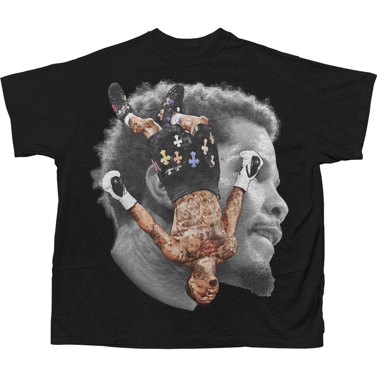 GERVONTA FLIP T-SHIRT (BLACK)