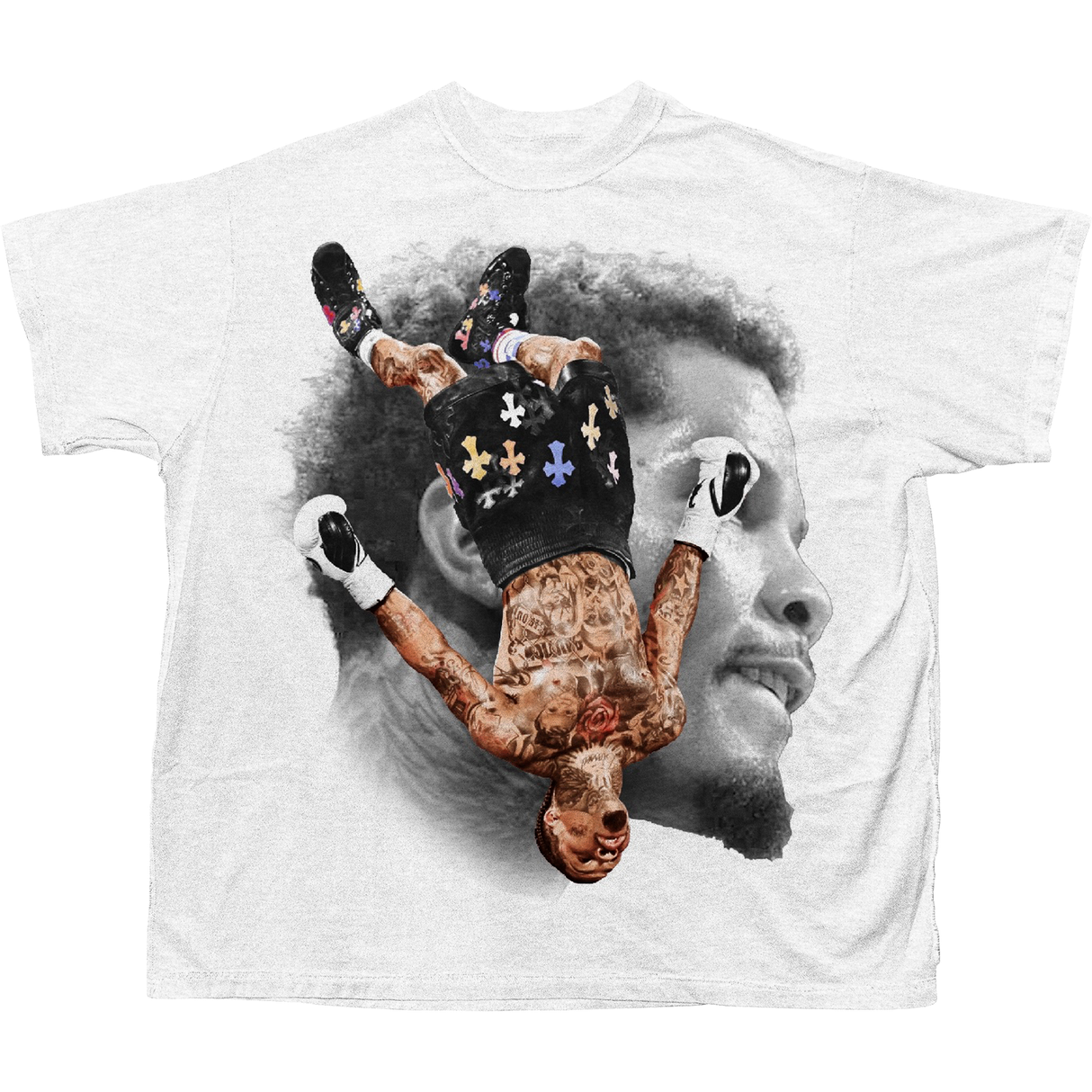 GERVONTA FLIP T-SHIRT (WHITE)