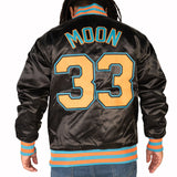 FLINT TROPICS JACKIE MOON SATIN JACKET