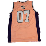 KANYE WEST GRADUATION BASKETBALL JERSEY PINK