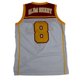 EMINEM BASKETBALL JERSEY WHITE