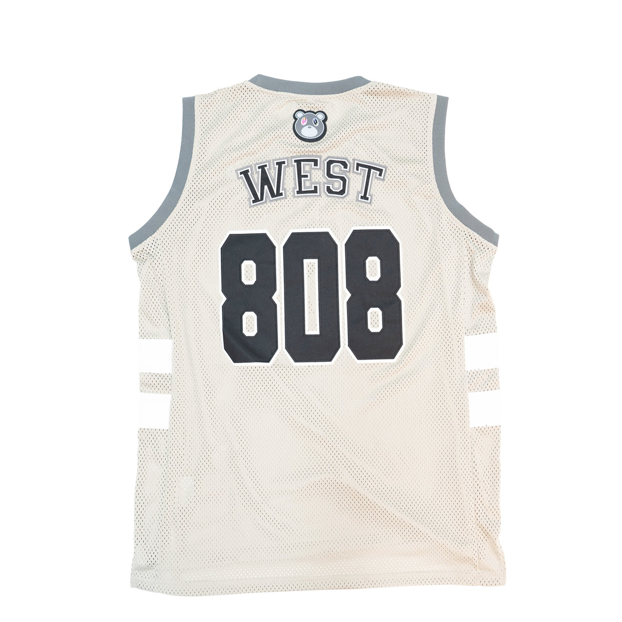 808 & HEARTBREAK BASKETBALL JERSEY (GRAY)