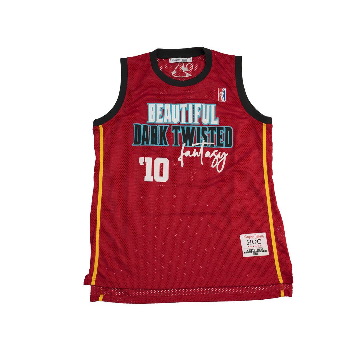 KANYE MBDTF BASKETBALL JERSEY RED