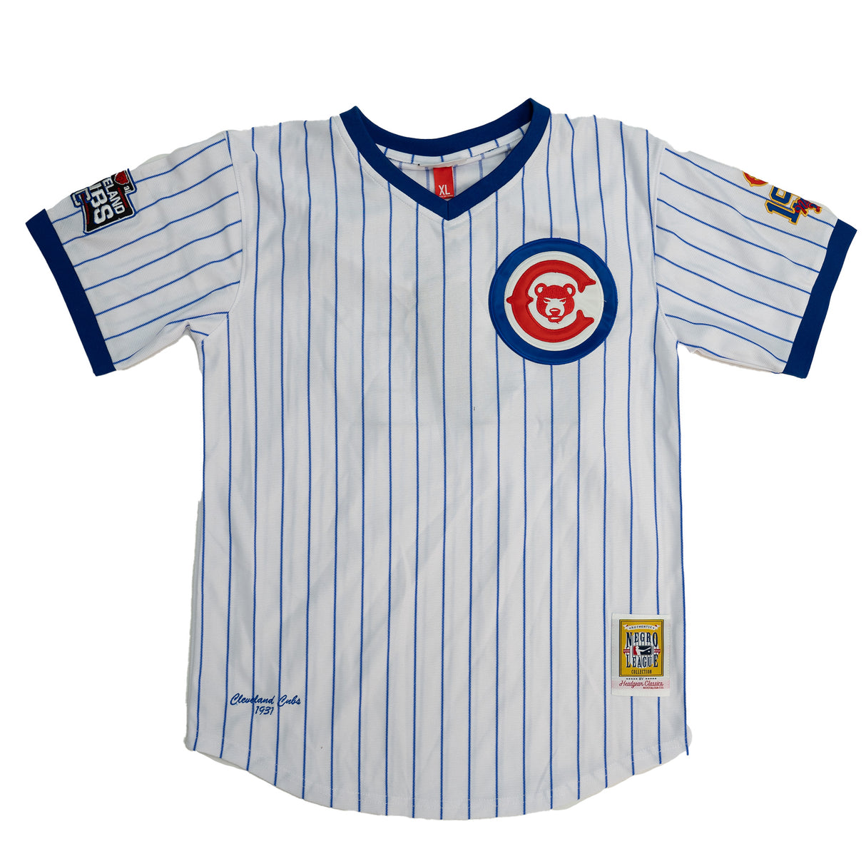 CLEVELAND CUBS YOUTH PULLOVER BASEBALL JERSEY