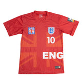 ENGLAND SOCCER JERSEY RED