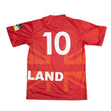 ENGLAND SOCCER JERSEY RED