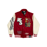 WATSON STATE PANTHER VARSITY JACKET (MAROON)