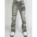 Super Stacked Cargo Denim