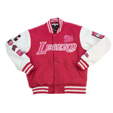 MAMBA LEGEND THINK VARSITY JACKET (PINK)