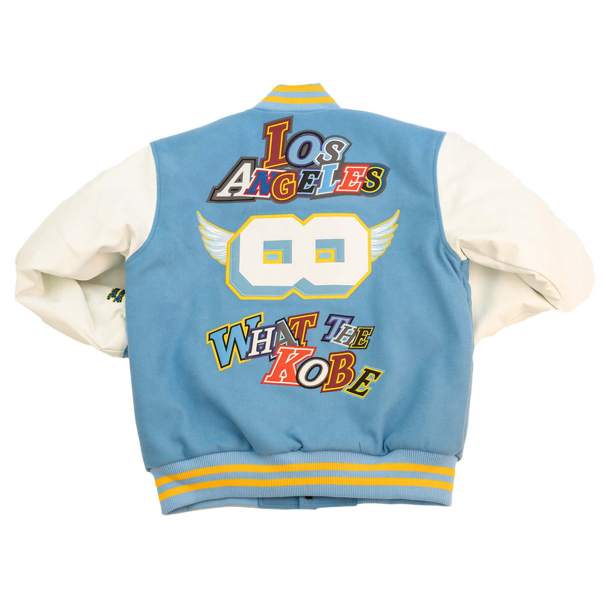 KOBE BRYANT WHAT THE VARSITY JACKET (LIGHT BLUE)