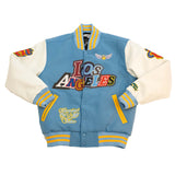 KOBE BRYANT WHAT THE VARSITY JACKET (LIGHT BLUE)