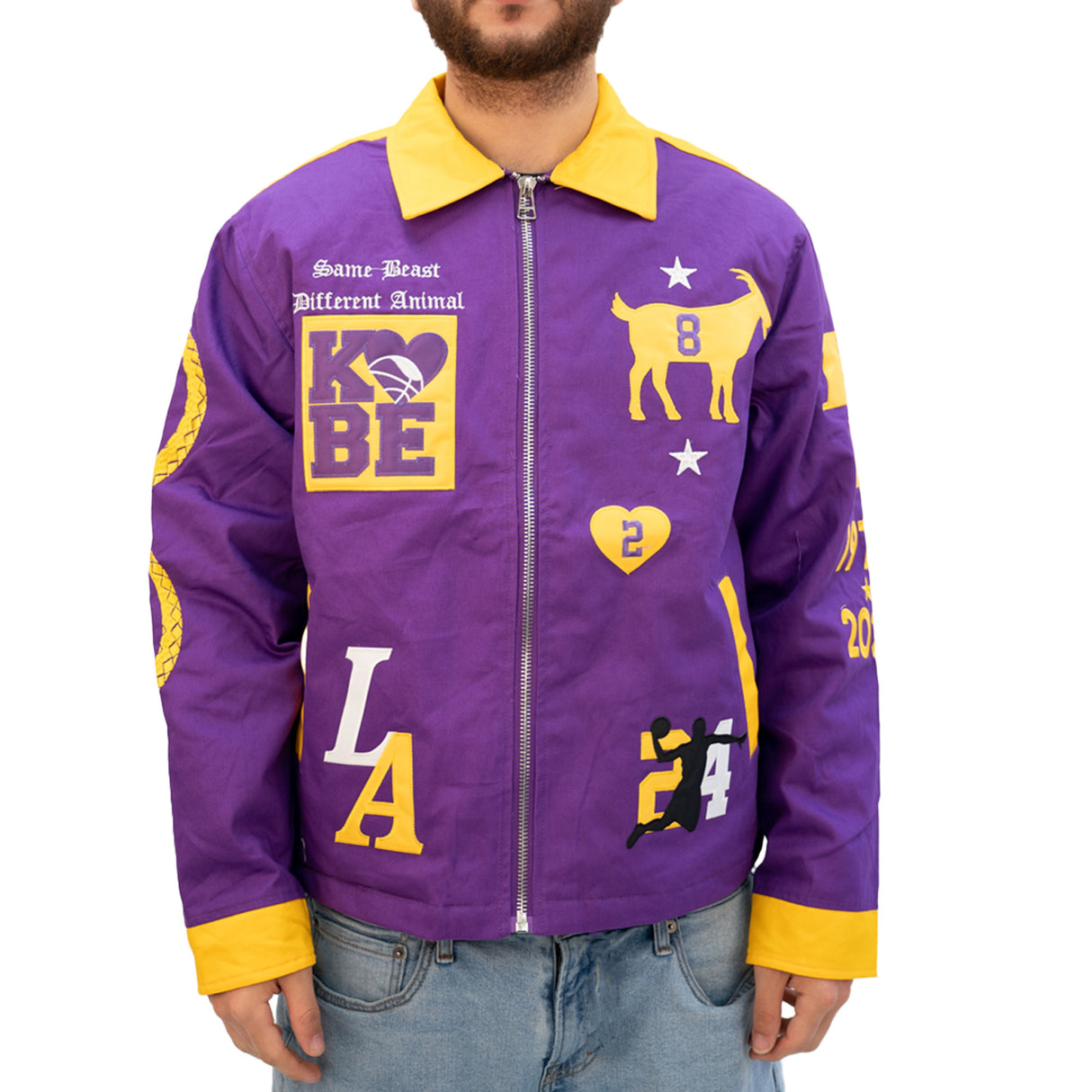 KOBE BEAST WORK JACKET (PURPLE/GOLD)