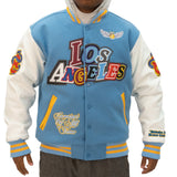 KOBE BRYANT WHAT THE VARSITY JACKET (LIGHT BLUE)