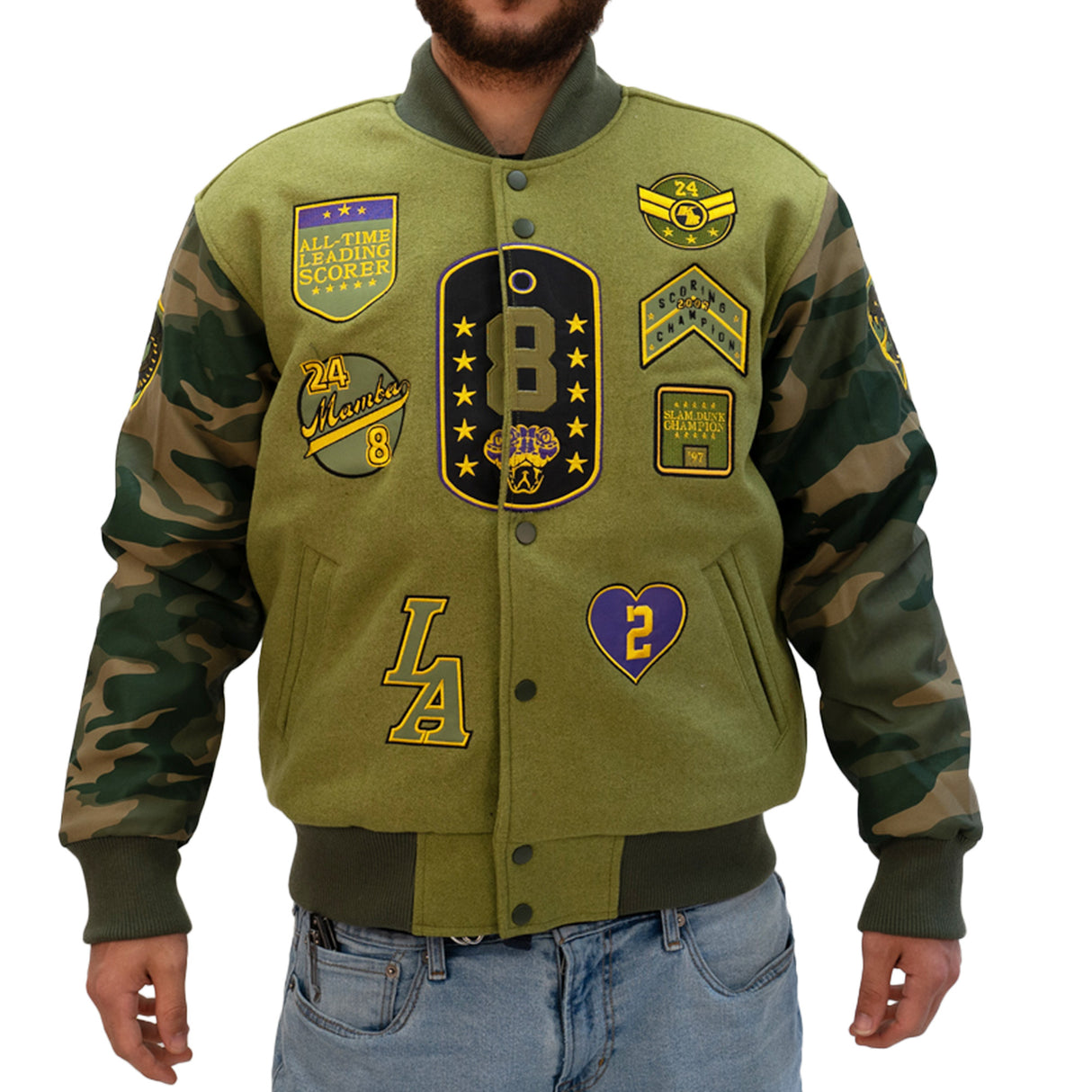 MAMBA VARSITY JACKET (CAMO)