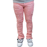 STACKED DENIM M5757T (PINK)