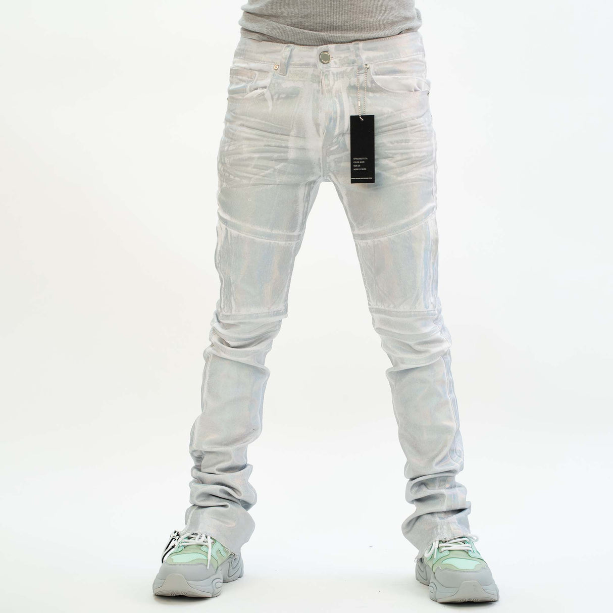 HOL STACKED DENIM (WHITE)