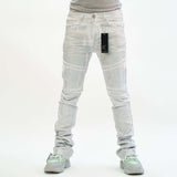 HOL STACKED DENIM (WHITE)