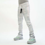 HOL STACKED DENIM (WHITE)