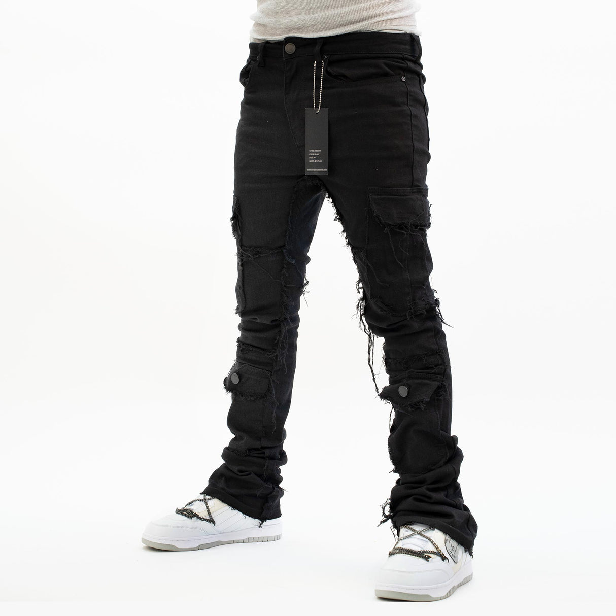 HOL STACKED DENIM (BLACK)