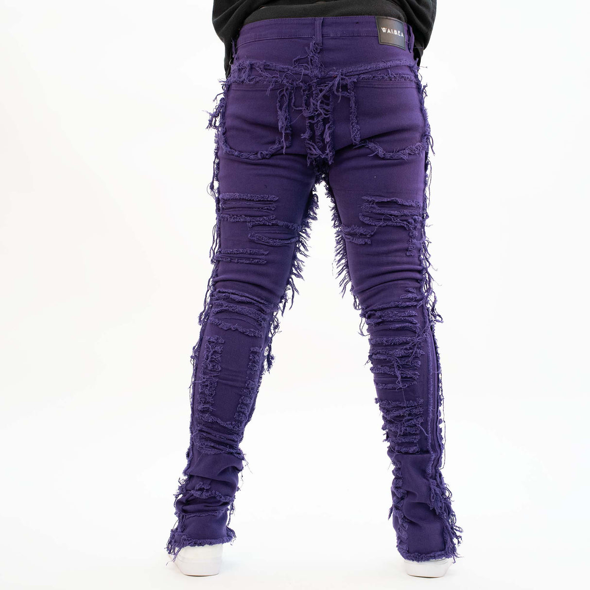 HOL STACKED DENIM (EGGPLANT)