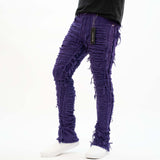 HOL STACKED DENIM (EGGPLANT)