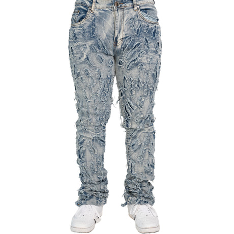 STACKED DENIM M5860D (BLUE WASH)