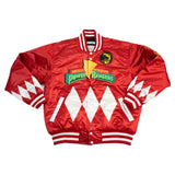 POWERANGER SATIN JACKET (RED)