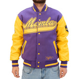 YOUTH MAMBA VARSITY JACKET (PURPLE)