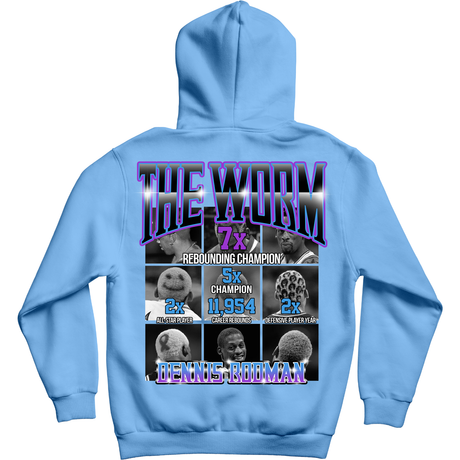 RODMAN BIG HEAD HOODIE (LT. BLUE)