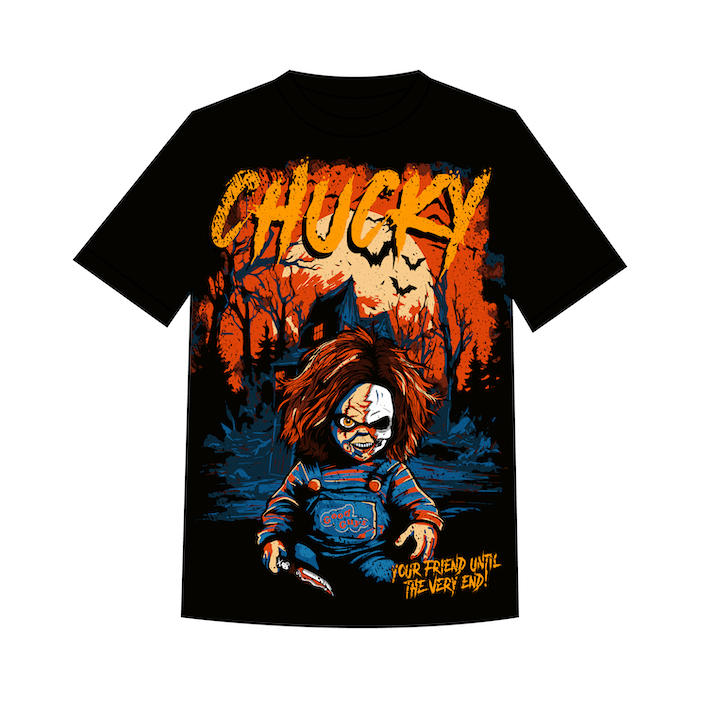 CHUCKY T-SHIRT (BLACK)