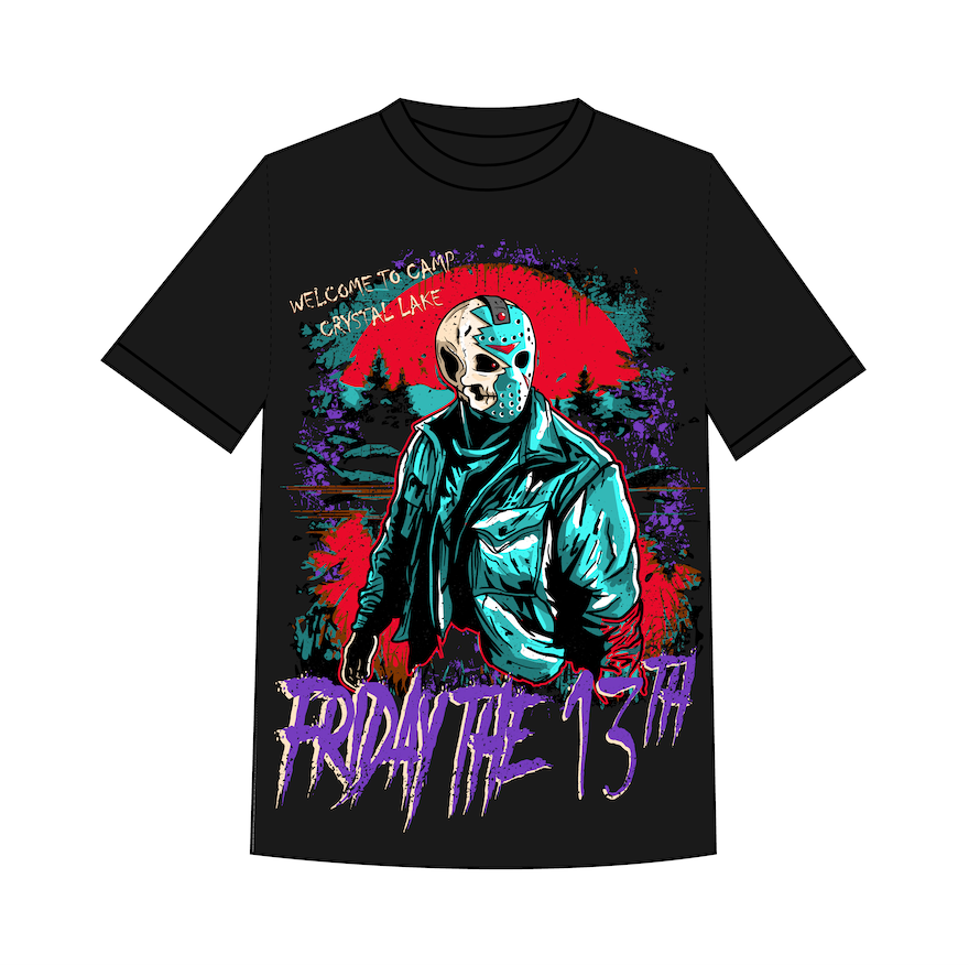 FRIDAY THE 13TH T-SHIRT (BLACK)