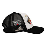 VA BEACH GREETINGS TRUCKER HAT (BLACK)