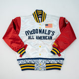 WHITE ALL AMERICAN MAMBA SATIN JACKET