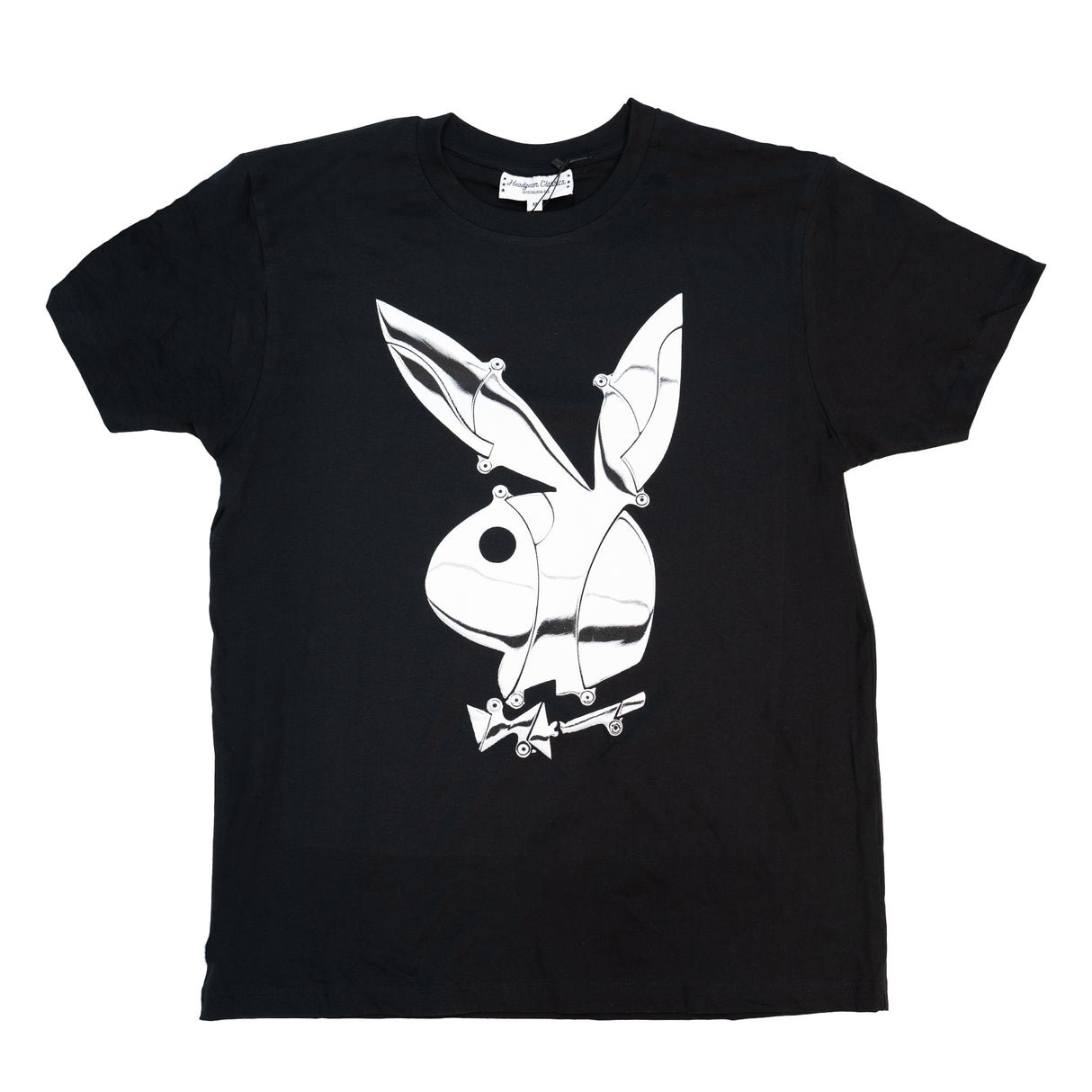 PLAYBOY CHROME T-SHIRT (BLACK)