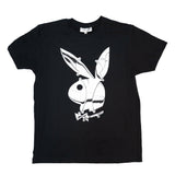 PLAYBOY CHROME T-SHIRT (BLACK)