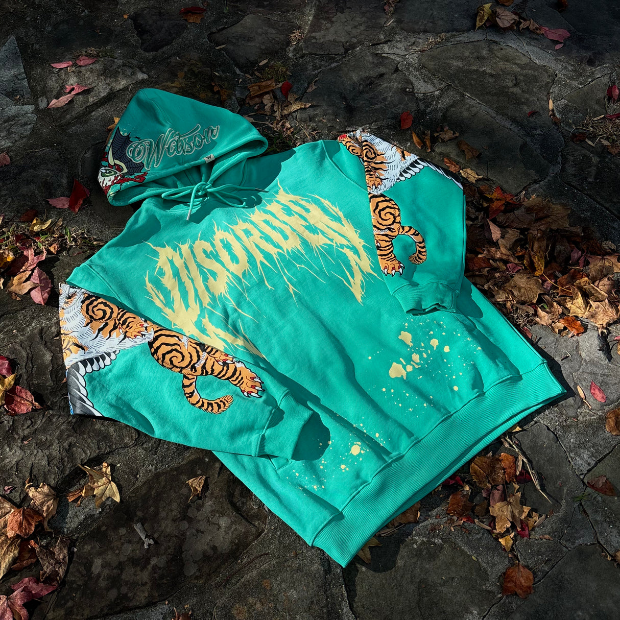 WATSON NO MERCY HOODIE (ELECTRIC GREEN)