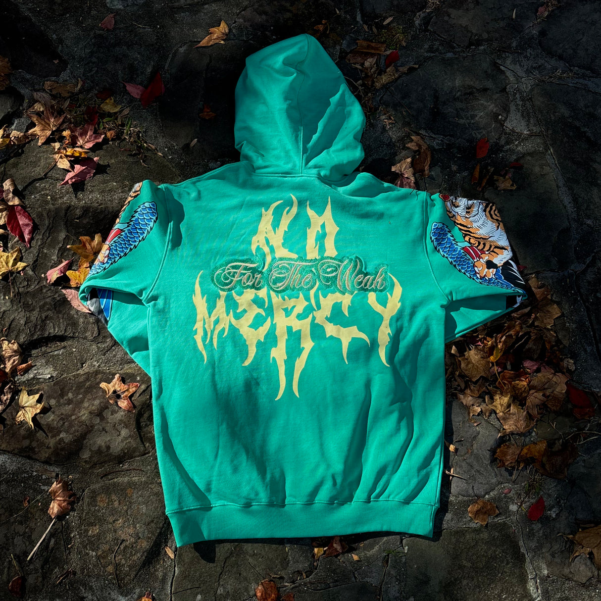 WATSON NO MERCY HOODIE (ELECTRIC GREEN)