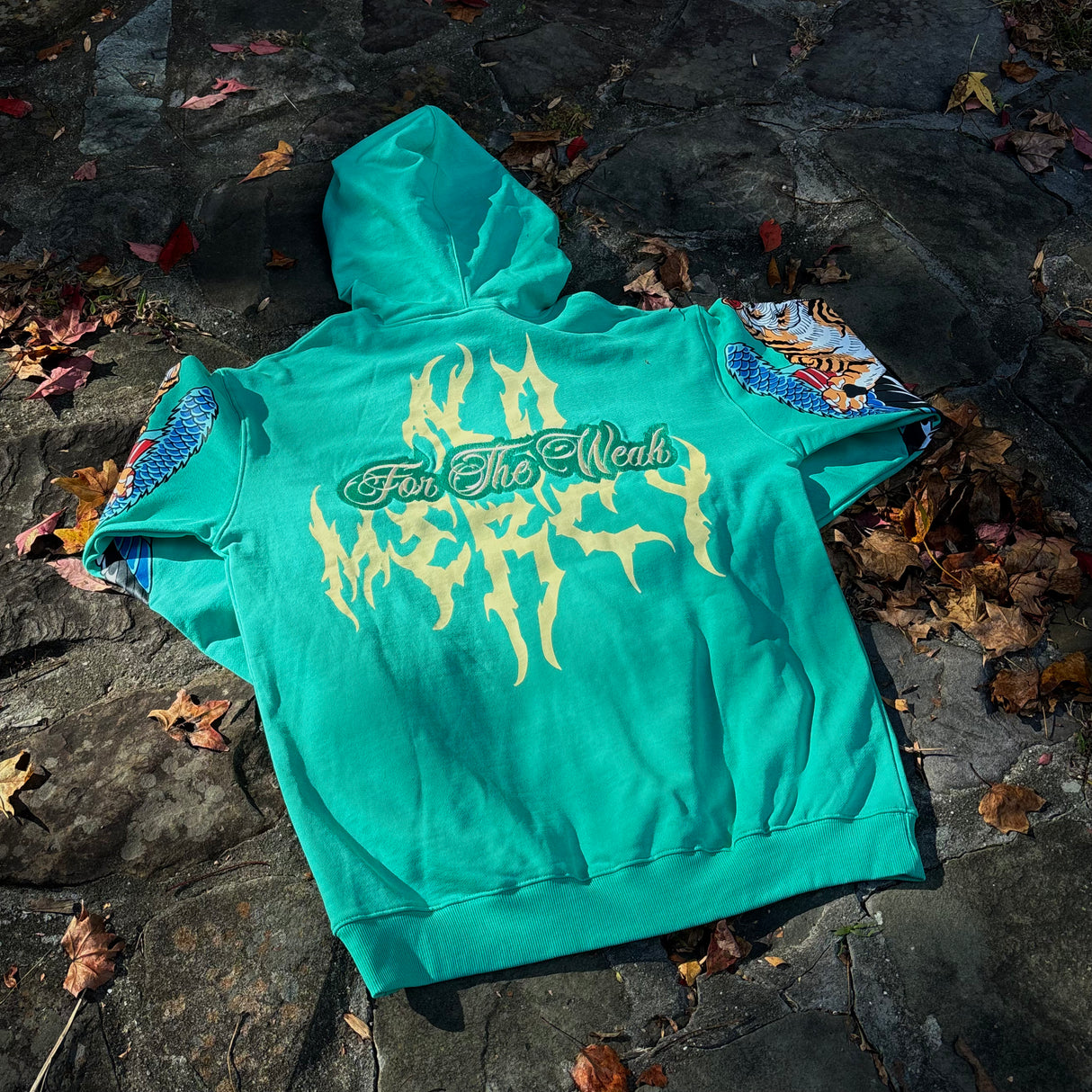 WATSON NO MERCY HOODIE (ELECTRIC GREEN)