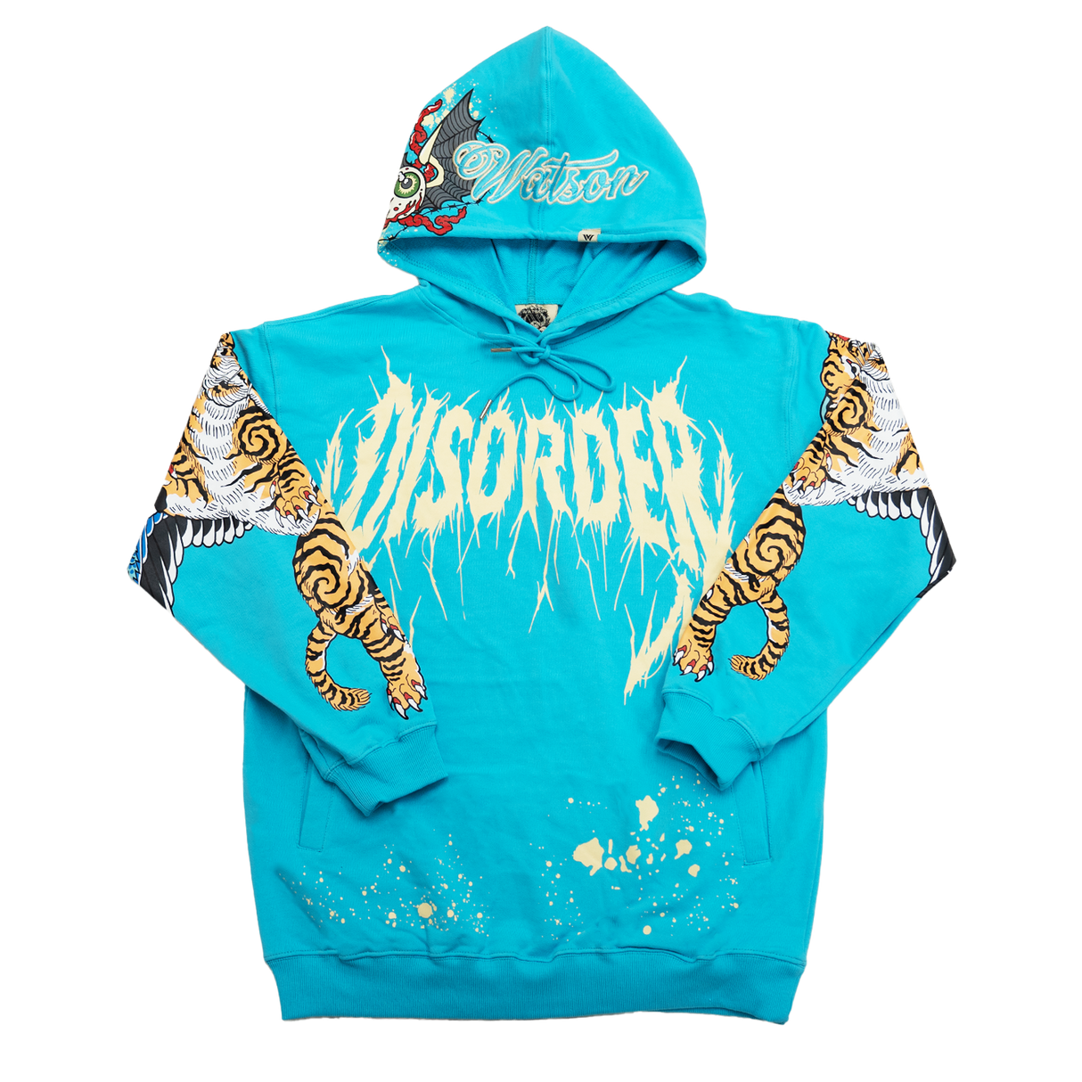 WATSON NO MERCY HOODIE (LIGHT BLUE)