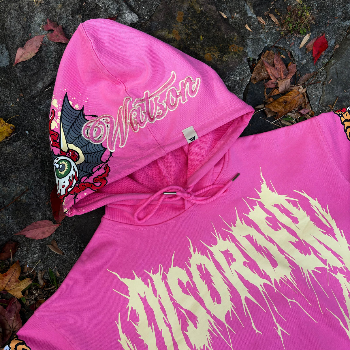 WATSON NO MERCY HOODIE (PINK COSMOS)